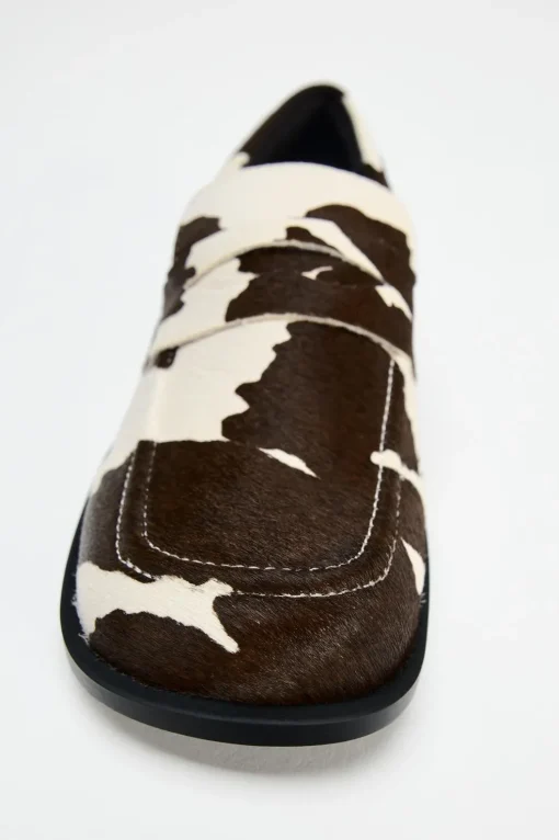 MOCASÍN ESTAMPADO ANIMAL PIEL
