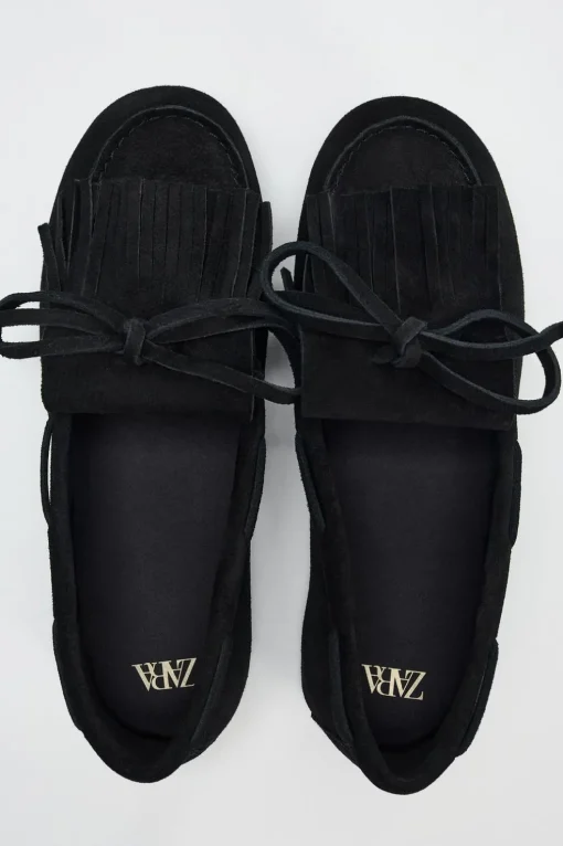 MOCASÍN FLECOS SERRAJE