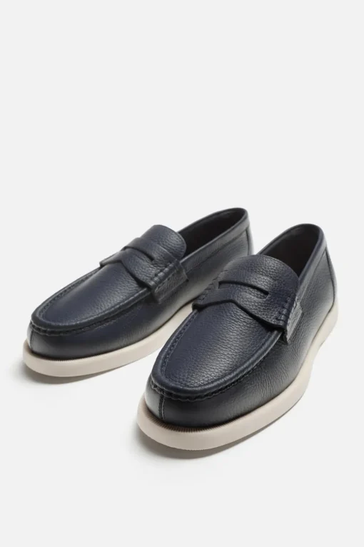 MOCASÍN PIEL ANTIFAZ
