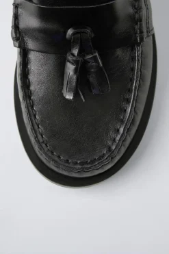 MOCASÍN PIEL BORLA