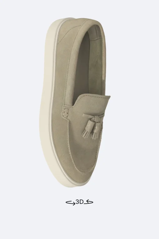 MOCASÍN PIEL BORLAS