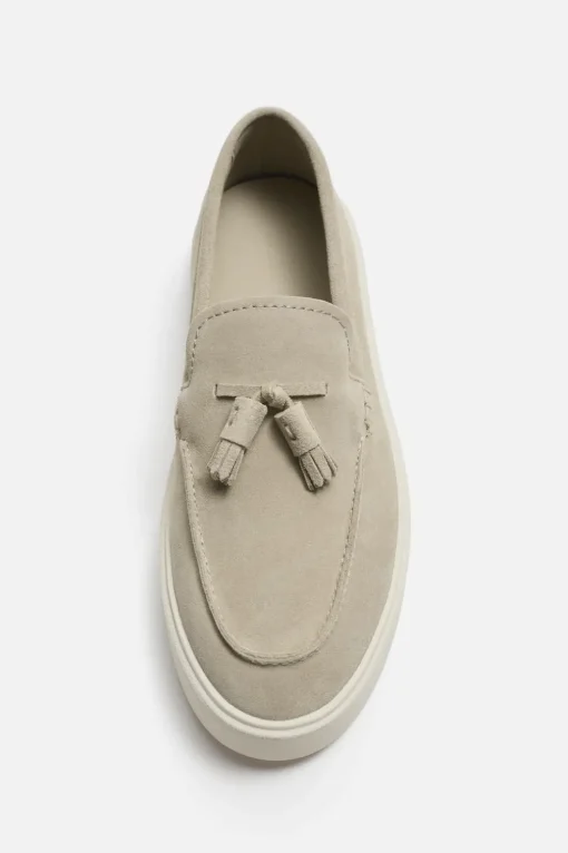 MOCASÍN PIEL BORLAS