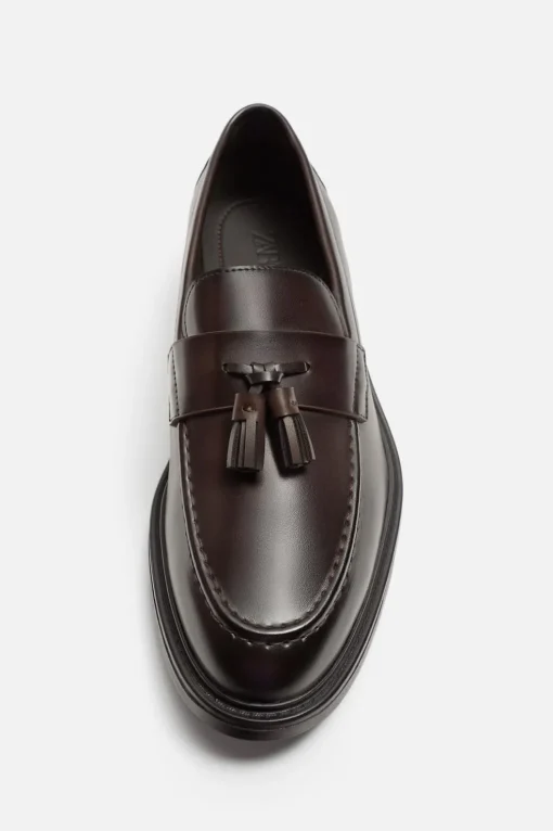MOCASÍN VESTIR BORLAS