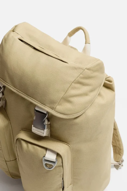 MOCHILA MULTIBOLSILLOS TEJIDO