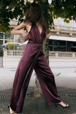 MONO LARGO HALTER FRUNCE