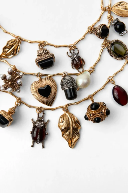 PACK 3 COLLARES MULTICHARMS