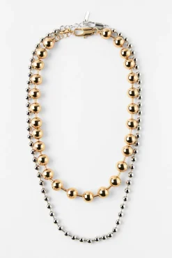 PACK 2 COLLARES PIEZAS BOLAS