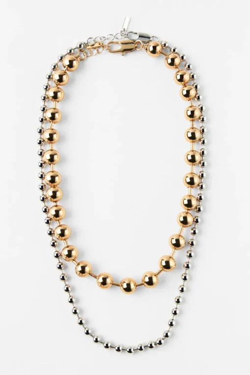 PACK 2 COLLARES PIEZAS BOLAS