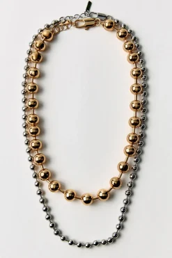 PACK 2 COLLARES PIEZAS BOLAS