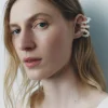 PACK PENDIENTES EAR CUFF PERLAS