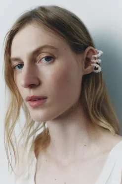 PACK PENDIENTES EAR CUFF PERLAS