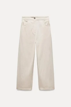 PANTALÓN ABULLONADO RAYAS ZW COLLECTION