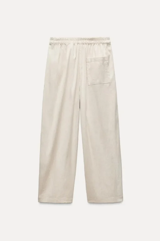 PANTALÓN ABULLONADO RAYAS ZW COLLECTION