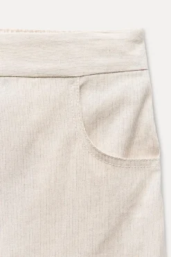 PANTALÓN ABULLONADO RAYAS ZW COLLECTION