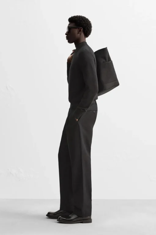 PANTALÓN ALGODÓN - LANA PLIEGUES