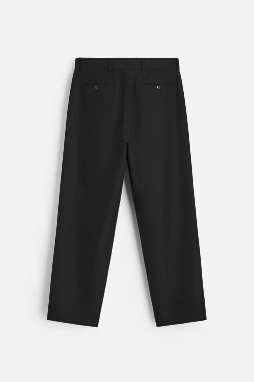 PANTALÓN ALGODÓN - LANA PLIEGUES