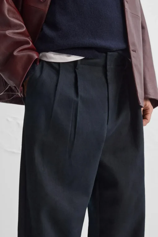 PANTALÓN ALGODÓN - LYOCELL PLIEGUES