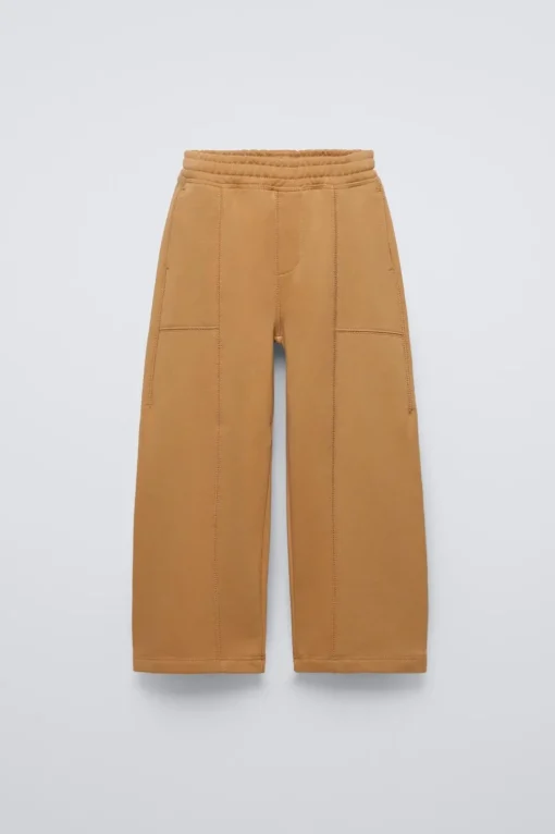 PANTALÓN ANCHO CORTES
