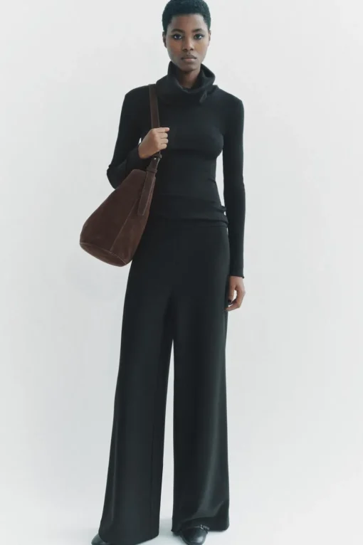 PANTALÓN ANCHO CREPE