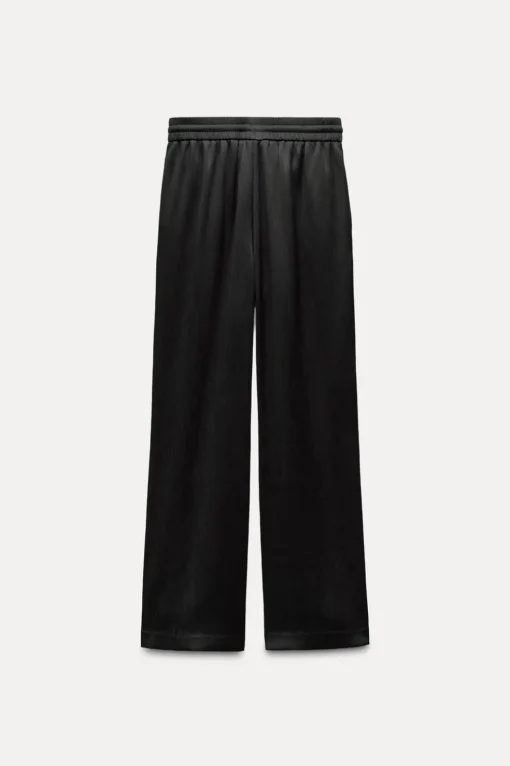 PANTALÓN ANCHO EFECTO ARRUGADO