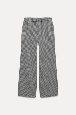 PANTALÓN ANCHO PATA DE GALLO
