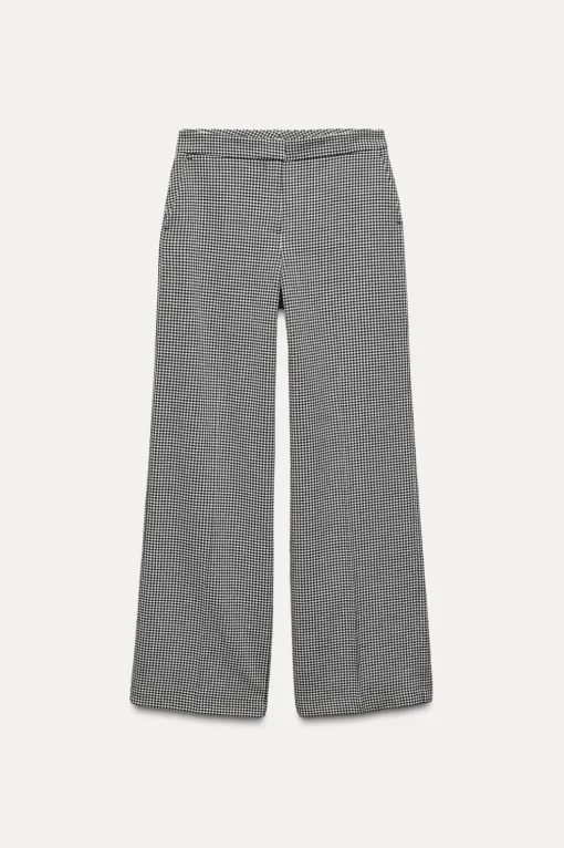 PANTALÓN ANCHO PATA DE GALLO