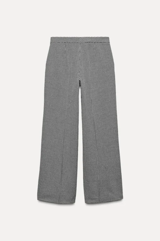 PANTALÓN ANCHO PATA DE GALLO