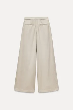 PANTALÓN ANCHO PLIEGUES