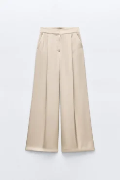 PANTALÓN ANCHO SATINADO