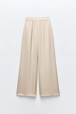 PANTALÓN ANCHO SATINADO