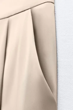 PANTALÓN ANCHO SATINADO