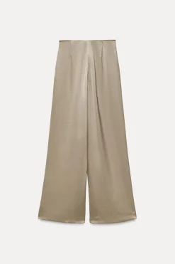 PANTALÓN ANCHO SATINADO