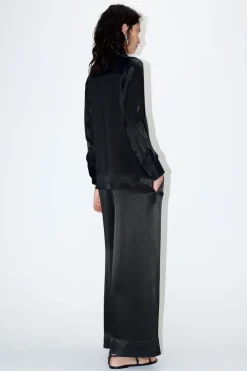 PANTALÓN ANCHO SATINADO ZW COLLECTION