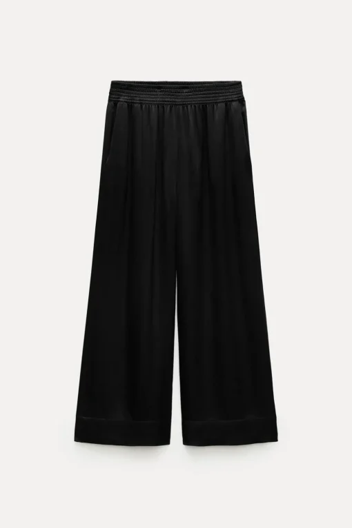 PANTALÓN ANCHO SATINADO ZW COLLECTION
