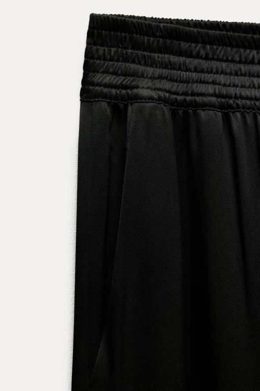 PANTALÓN ANCHO SATINADO ZW COLLECTION