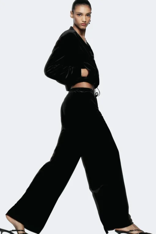 PANTALÓN ANCHO TERCIOPELO
