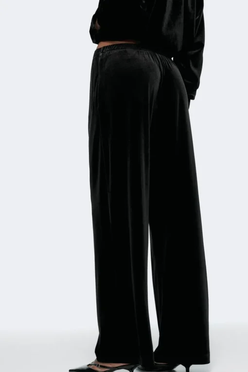 PANTALÓN ANCHO TERCIOPELO