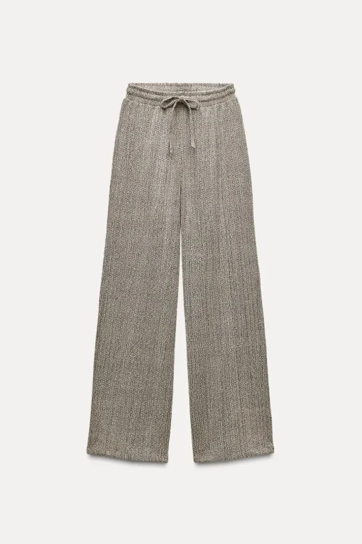 PANTALÓN ANCHO TEXTURA
