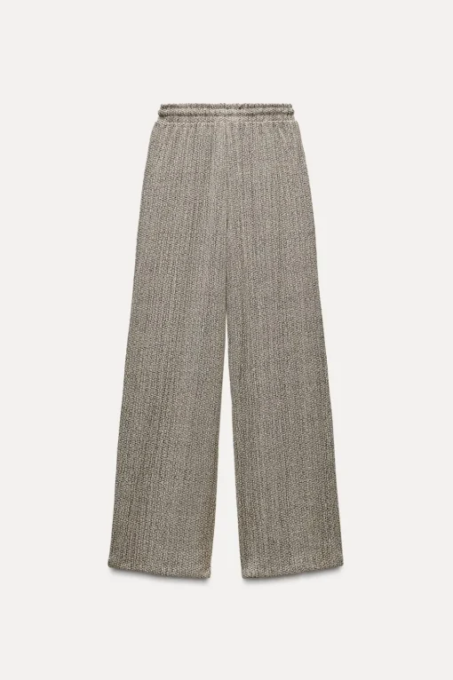PANTALÓN ANCHO TEXTURA