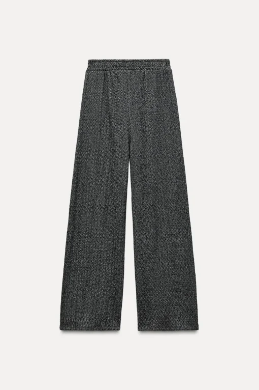 PANTALÓN ANCHO TEXTURA