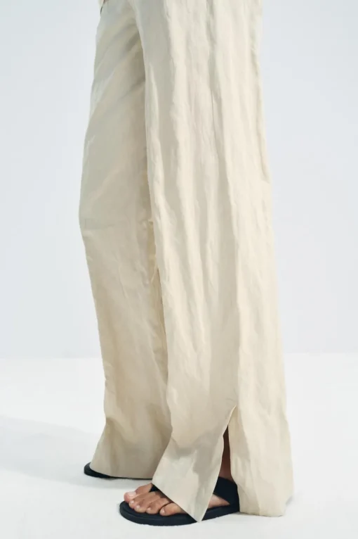 PANTALÓN ARRUGADO RECTO ZW COLLECTION