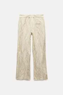 PANTALÓN ARRUGADO RECTO ZW COLLECTION
