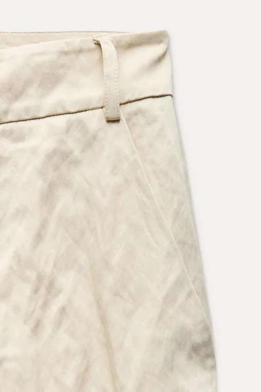 PANTALÓN ARRUGADO RECTO ZW COLLECTION
