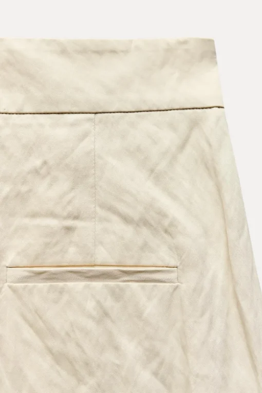 PANTALÓN ARRUGADO RECTO ZW COLLECTION