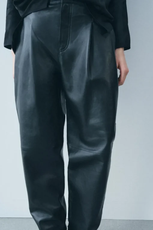 PANTALÓN BALLON PIEL 100% ZW COLLECTION