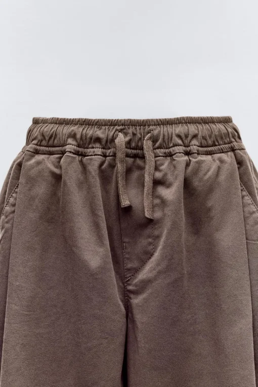 PANTALÓN BALLOON FIT PLIEGUES