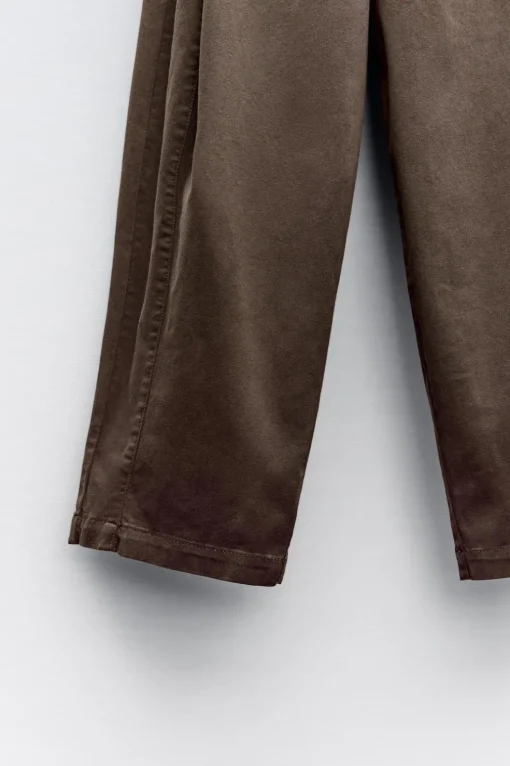 PANTALÓN BALLOON FIT PLIEGUES
