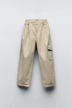 PANTALÓN BARREL BOLSILLO
