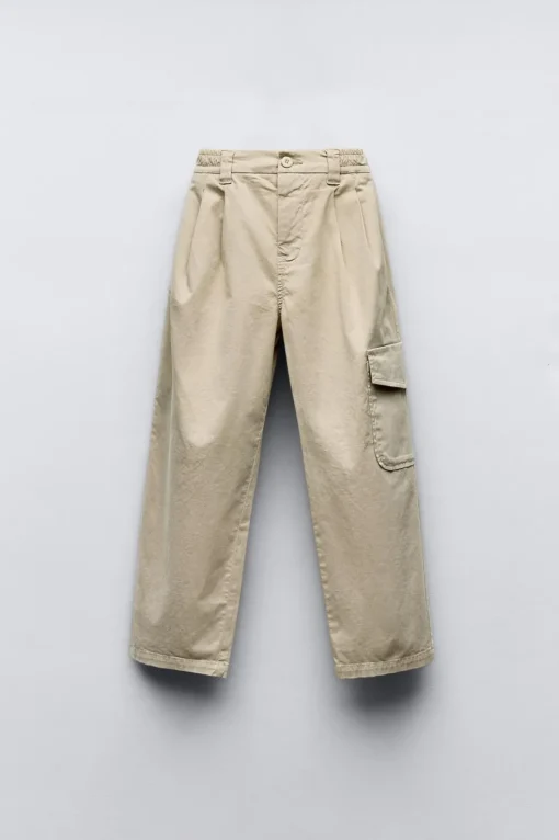 PANTALÓN BARREL BOLSILLO