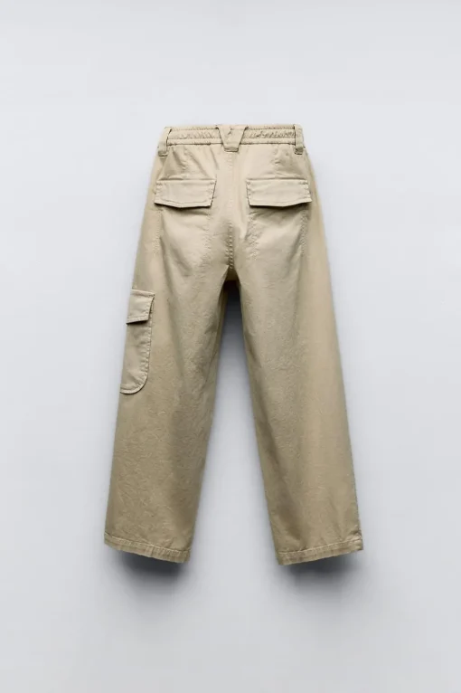 PANTALÓN BARREL BOLSILLO